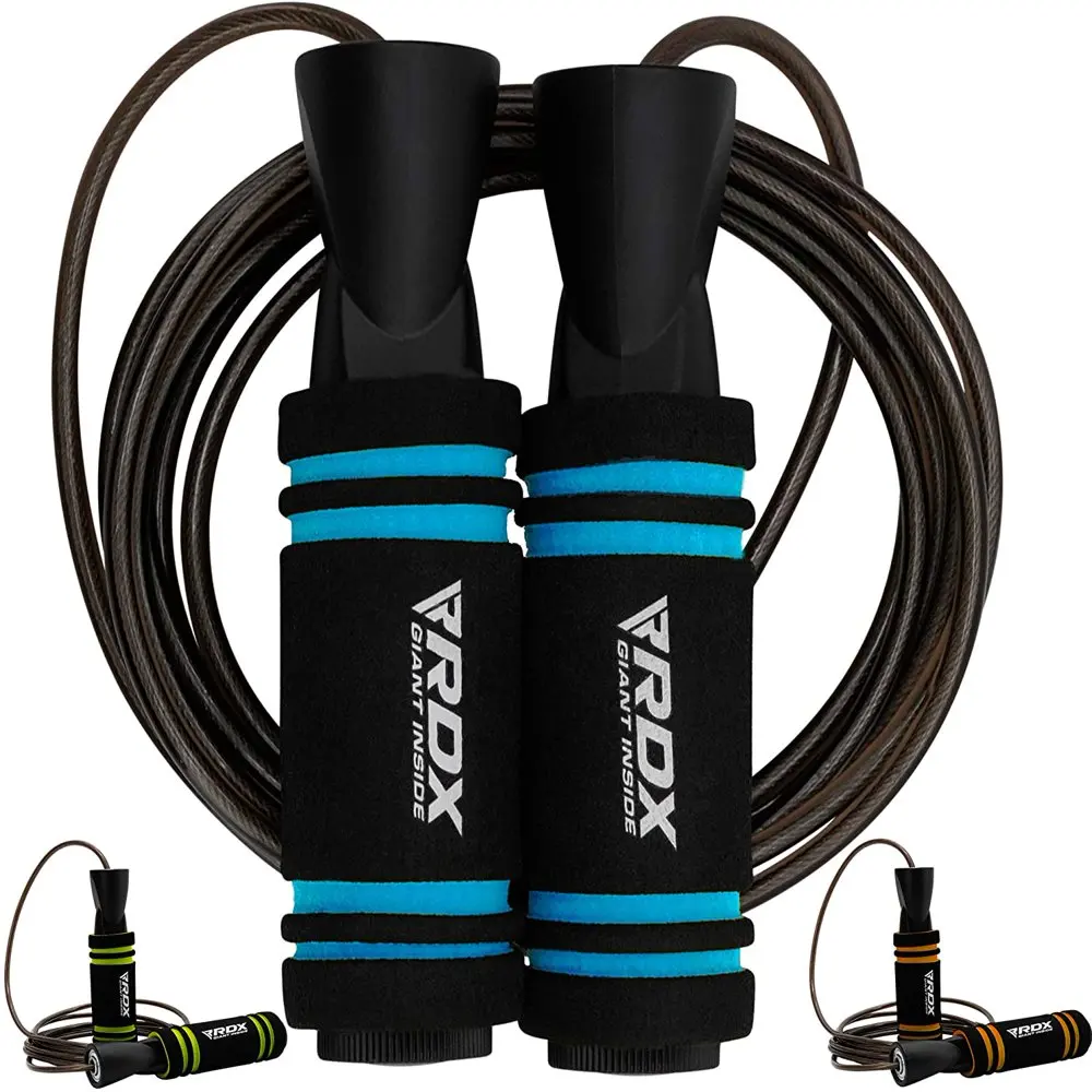 Skipping Rope with Anti-Slip Soft Memory Foam Handles, 10.3FT Adjustable Tangle-Free PVC Coated Steel Speed Jump Cable, Fat Burn
Skipping Rope with Anti-Slip Soft Memory Foam Handles, 10.3FT Adjustable Tangle-Free PVC Coated Steel Speed Jump Cable, Fat Burn