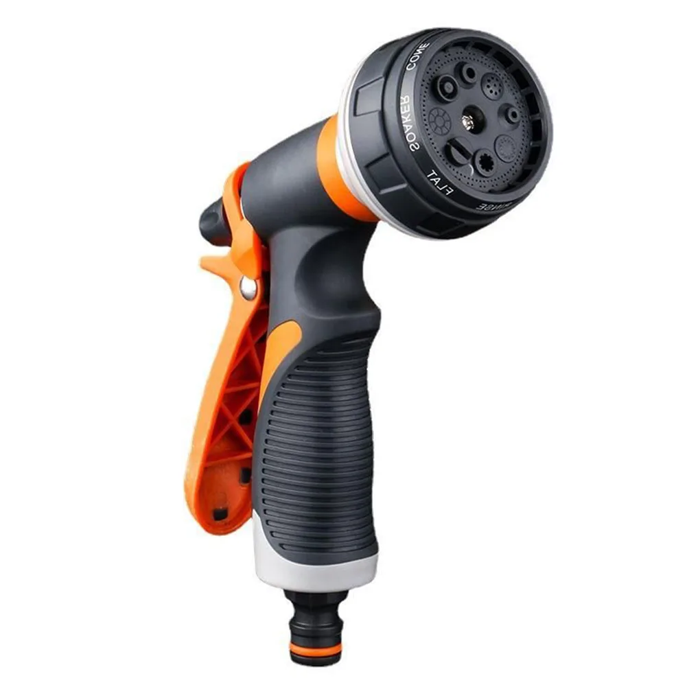 8 Pattern Garden Water Gun Hose Nozzle Water Gun Lawn Hose Multifunction Garden High Pressure Sprayer Sprinkle Nozzle
8 Pattern Garden Water Gun Hose Nozzle Water Gun Lawn Hose Multifunction Garden High Pressure Sprayer Sprinkle Nozzle