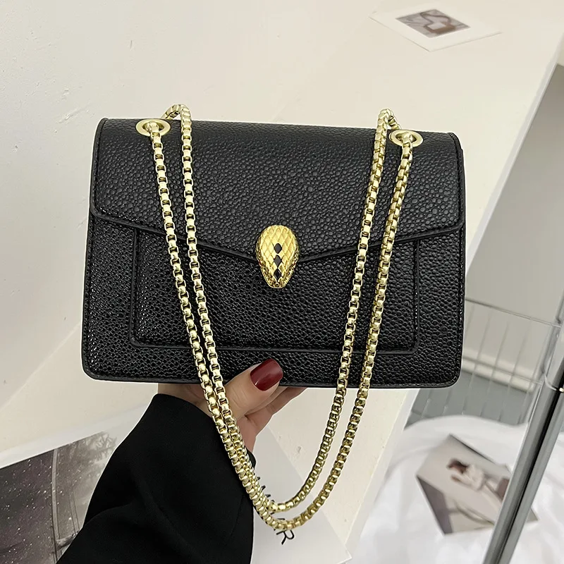 Chain Women's 2023 New Shoulder Bagel Bag Crossbody Small Square Bag Dinner Trendy
Chain Women's 2023 New Shoulder Bagel Bag Crossbody Small Square Bag Dinner Trendy