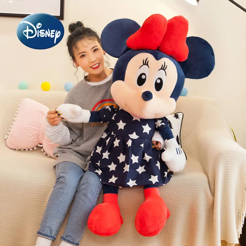 Новинка Disney плюшевая кукла Микки и Минни 75 см большая мультяшная милая плюшевая кукла игрушка Удобная подушка детская плюшевая игрушка под...
Новинка Disney плюшевая кукла Микки и Минни 75 см большая мультяшная милая плюшевая кукла игрушка Удобная подушка детская плюшевая игрушка под...