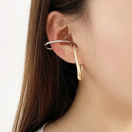 Exaggerated Punk Personality Abstract Line No Piercing Cuff Earrings For Women Men Special Things Fashion Ear Jewelry Gift 
Exaggerated Punk Personality Abstract Line No Piercing Cuff Earrings For Women Men Special Things Fashion Ear Jewelry Gift