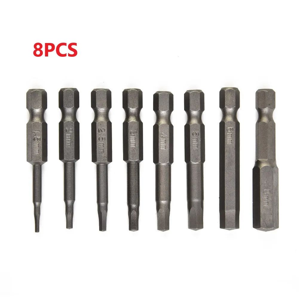 Hex Screwdriver Set S2 Steel H1.5-8 Inner Hexagon Head 1/4‘’ Shank Magnetic Electric Drill Screw Driver Bit Hand Repair Tools
Hex Screwdriver Set S2 Steel H1.5-8 Inner Hexagon Head 1/4‘’ Shank Magnetic Electric Drill Screw Driver Bit Hand Repair Tools