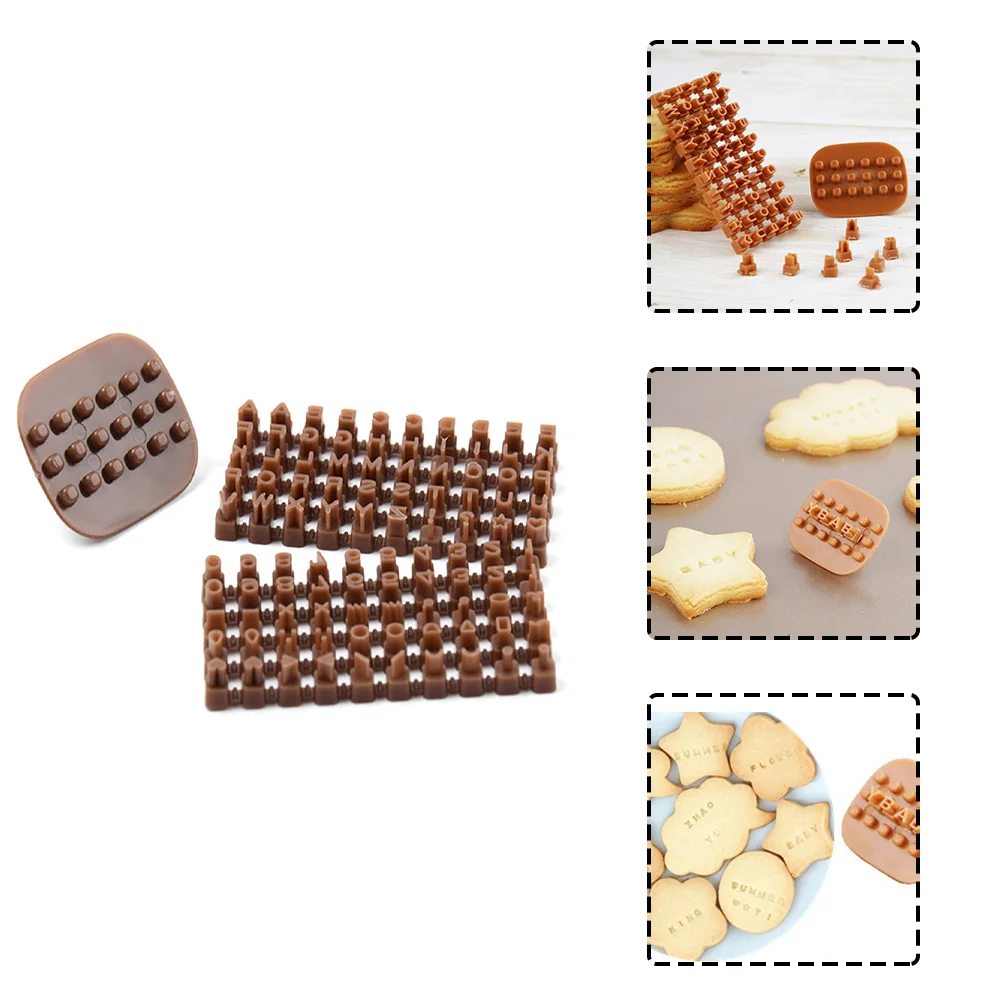 

Clay Letter Cookie Molds Stamps Biscuit Alphabet Embosser Polymer Letters Stamp Fondant Impress Embossed Pottery Cake Cookies
