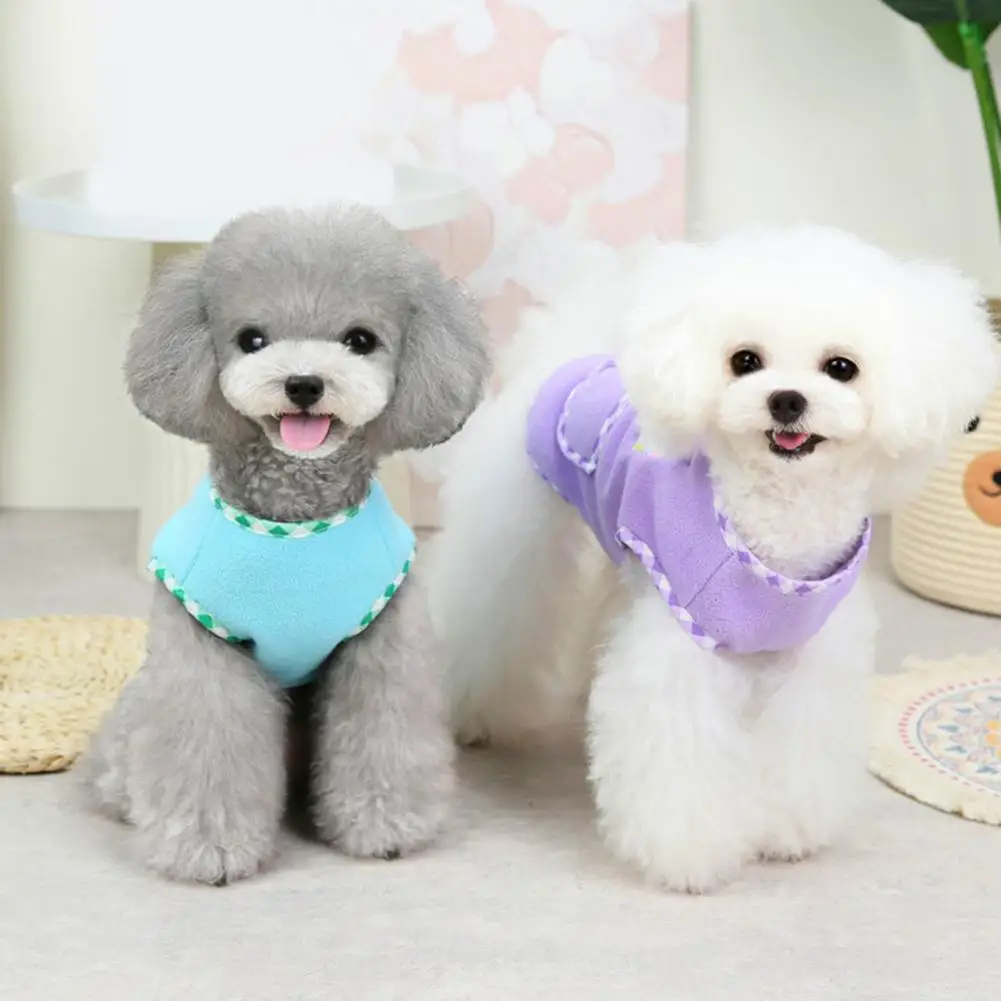 Winter Dog Coat Lovely Washable Dress Up Puppy Two-legged Winter Sweater Pet Vest Coat Puppy Costume
Winter Dog Coat Lovely Washable Dress Up Puppy Two-legged Winter Sweater Pet Vest Coat Puppy Costume