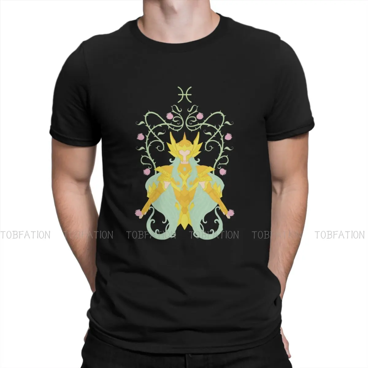 Saint Seiya Golden Twelve Constellations TShirt for Men Pisces Aphrodite Premium Basic Leisure Tee T Shirt Novelty New Design
Saint Seiya Golden Twelve Constellations TShirt for Men Pisces Aphrodite Premium Basic Leisure Tee T Shirt Novelty New Design