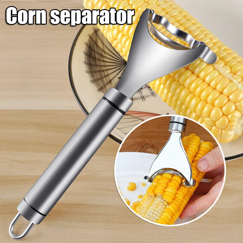 Stainless Steel Corn Stripper Corns Threshing Device Easy Peeling Corn Kerneler Peeler Fruit & Vegetable Tools/Corns Strippe
Stainless Steel Corn Stripper Corns Threshing Device Easy Peeling Corn Kerneler Peeler Fruit & Vegetable Tools/Corns Strippe