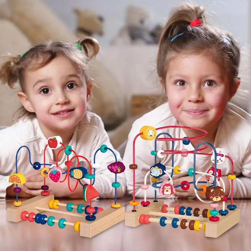 Bead Maze Toy Children Montessori Toy Circles Bead Wire Maze Roller Toddler Early Educational Toy For Kid Puzzle Toy
Bead Maze Toy Children Montessori Toy Circles Bead Wire Maze Roller Toddler Early Educational Toy For Kid Puzzle Toy
