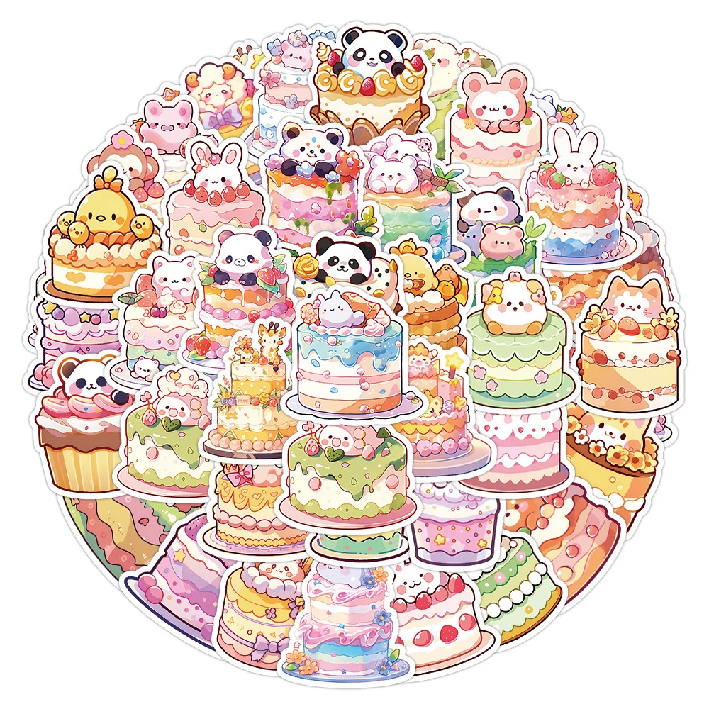 10/30/60pcs Creatives Animal Cake Cute Stickers DIY Aesthetics Sticker Waterproof Suitcase Phone Water Bottle Laptop Decals Toys
10/30/60pcs Creatives Animal Cake Cute Stickers DIY Aesthetics Sticker Waterproof Suitcase Phone Water Bottle Laptop Decals Toys