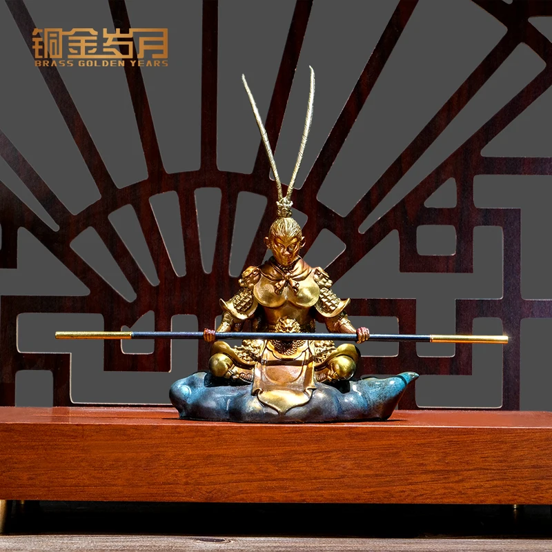 Sun Wukong Ornaments Qi Tian Da Sheng Monkey King Fighting Buddha Vehicle Center Console Creative Copper Ornaments
Sun Wukong Ornaments Qi Tian Da Sheng Monkey King Fighting Buddha Vehicle Center Console Creative Copper Ornaments