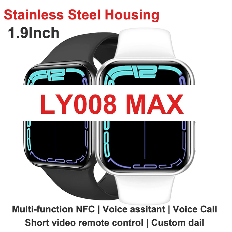 Iwo Серия 7 Смарт-часы LY008 MAX 1,9 дюймов сплав 4g Android Спорт Nfc звонок фитнес-трекер мужские Смарт-часы Relógios Inteligentes
Iwo Серия 7 Смарт-часы LY008 MAX 1,9 дюймов сплав 4g Android Спорт Nfc звонок фитнес-трекер мужские Смарт-часы Relógios Inteligentes