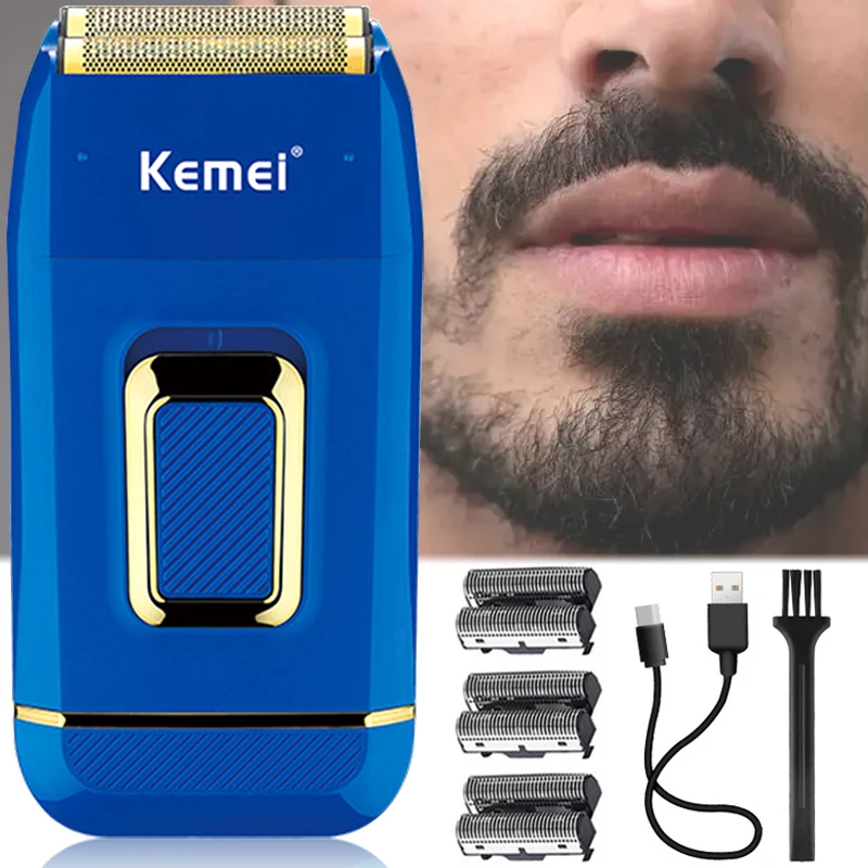 Kemei Electric Razor Bald For Men Beard Trimmer Rechargeabl Machine Shaving Portable Hair Barber Shaver Kit Cordless 5
Kemei Electric Razor Bald For Men Beard Trimmer Rechargeabl Machine Shaving Portable Hair Barber Shaver Kit Cordless 5
