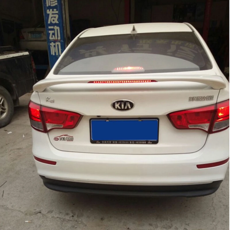 for Kia RIO K2 spoiler 2012-2015 RIO K2 Spoiler with light High Quality ABS Material Car Rear Wing Primer Color Rear Spoile
for Kia RIO K2 spoiler 2012-2015 RIO K2 Spoiler with light High Quality ABS Material Car Rear Wing Primer Color Rear Spoile
