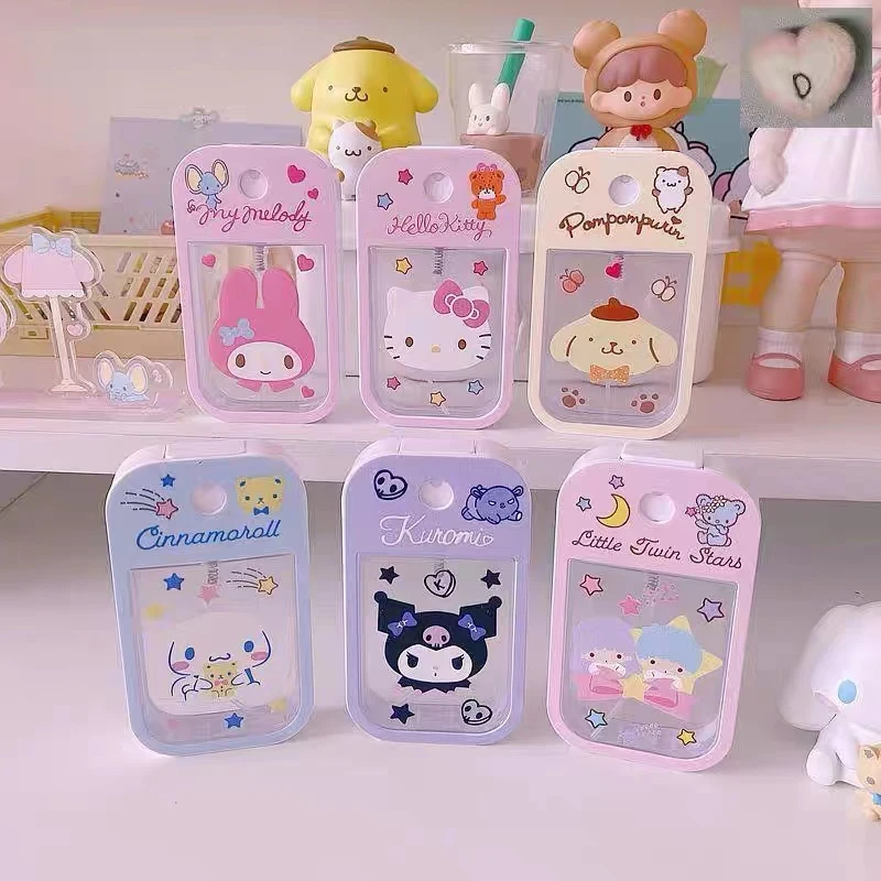 45M Cute Sanrios Anime Melody Cinnamoroll Kuromi Perfume Atomizer Portable Cosmetics Spray Empty Bottle Refillable Traveling
45M Cute Sanrios Anime Melody Cinnamoroll Kuromi Perfume Atomizer Portable Cosmetics Spray Empty Bottle Refillable Traveling