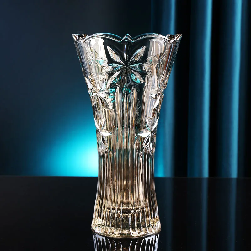 Advanced Chinese Table Vase Outdoor Modern Glass Design Creative Vase Bedroom Crystal Decoracion Habitacion Nordic Home Decor
Advanced Chinese Table Vase Outdoor Modern Glass Design Creative Vase Bedroom Crystal Decoracion Habitacion Nordic Home Decor