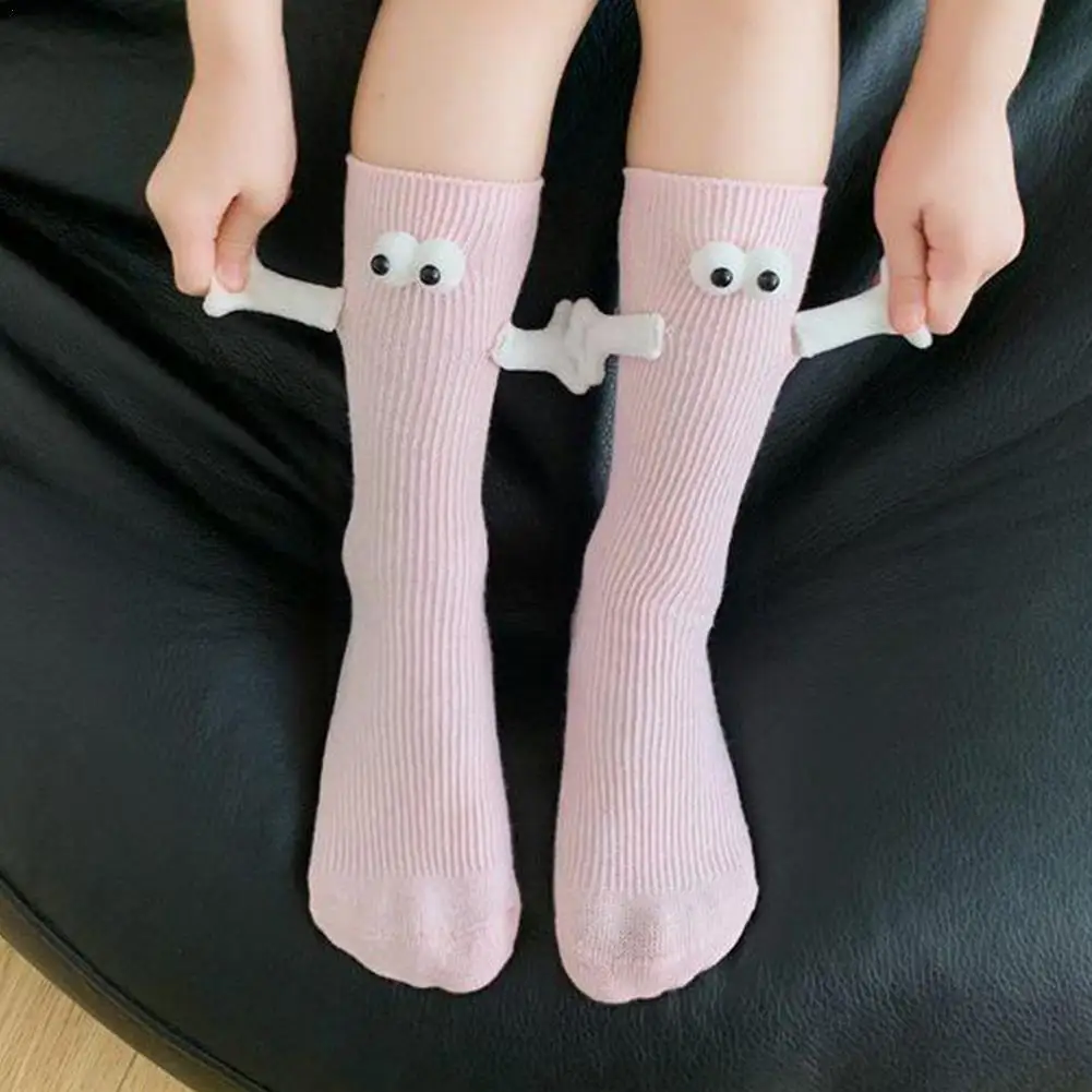 Funny Couple Holding Hands Socks With Magnet Middle Tube In Hand Men Doll Socks Women Sock Magnetic Eyes Hand Socks Couple H1B9
Funny Couple Holding Hands Socks With Magnet Middle Tube In Hand Men Doll Socks Women Sock Magnetic Eyes Hand Socks Couple H1B9