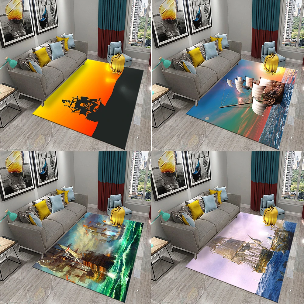 Can Be Customized for Living Room Kitchen Office Garage Floor Mat Bathroom Non-slip Large Rug Fantasy Pirate Ship Rug
Can Be Customized for Living Room Kitchen Office Garage Floor Mat Bathroom Non-slip Large Rug Fantasy Pirate Ship Rug