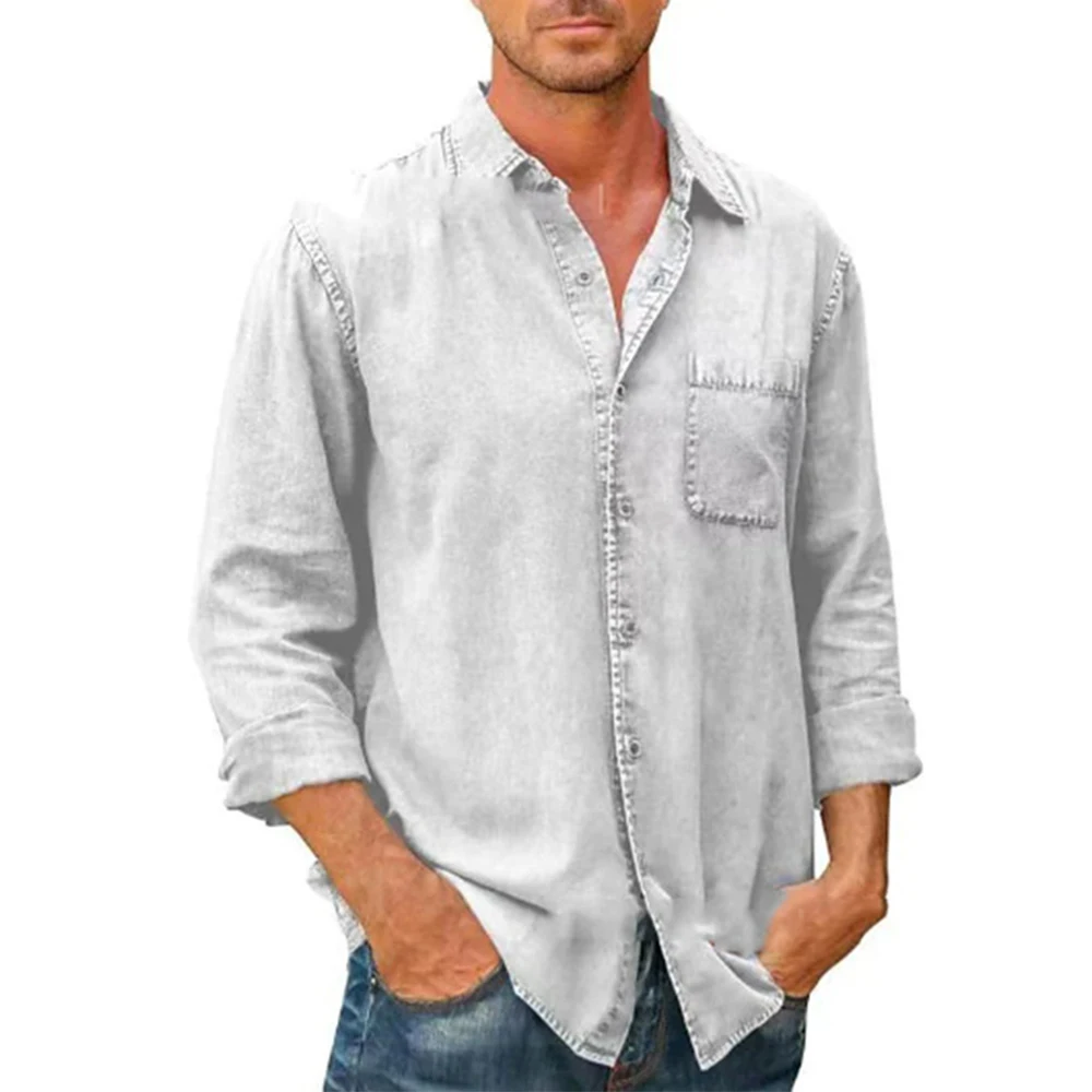 Male Tops Youth T Shirt Brand New Button Down Casual Loose Dress Shirt Fashion High Quality Lapel 2022 Fashion
Male Tops Youth T Shirt Brand New Button Down Casual Loose Dress Shirt Fashion High Quality Lapel 2022 Fashion