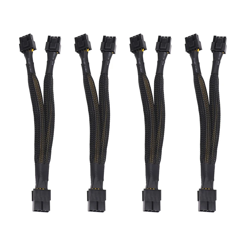8 Pin PCI-E PCI Express Graphics Video Card GPU VGA 8 Pin Female To Dual GPU 8(6+2 ) Pin Male Sleeved 8Pin Splitter
8 Pin PCI-E PCI Express Graphics Video Card GPU VGA 8 Pin Female To Dual GPU 8(6+2 ) Pin Male Sleeved 8Pin Splitter