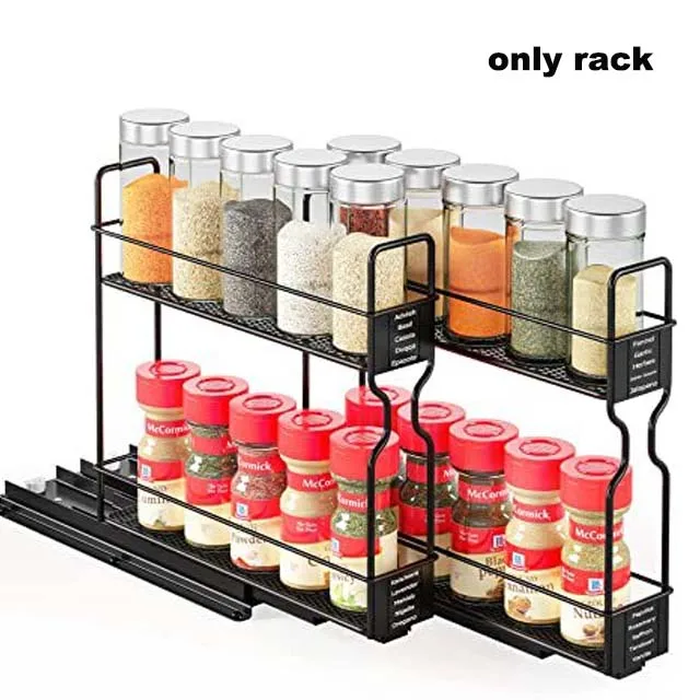 Металлическая выдвижная полка для специй
Металлическая выдвижная полка для специй
