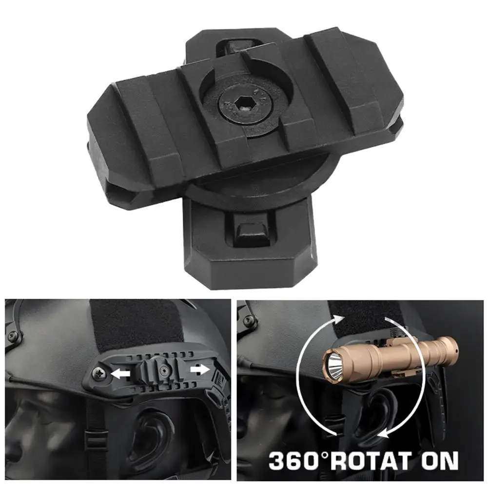 Arc Guide 360 Degrees Rotatable Helmet Side Rail Mount Adapter Suitable For 19mm Fast Helmet
Arc Guide 360 Degrees Rotatable Helmet Side Rail Mount Adapter Suitable For 19mm Fast Helmet