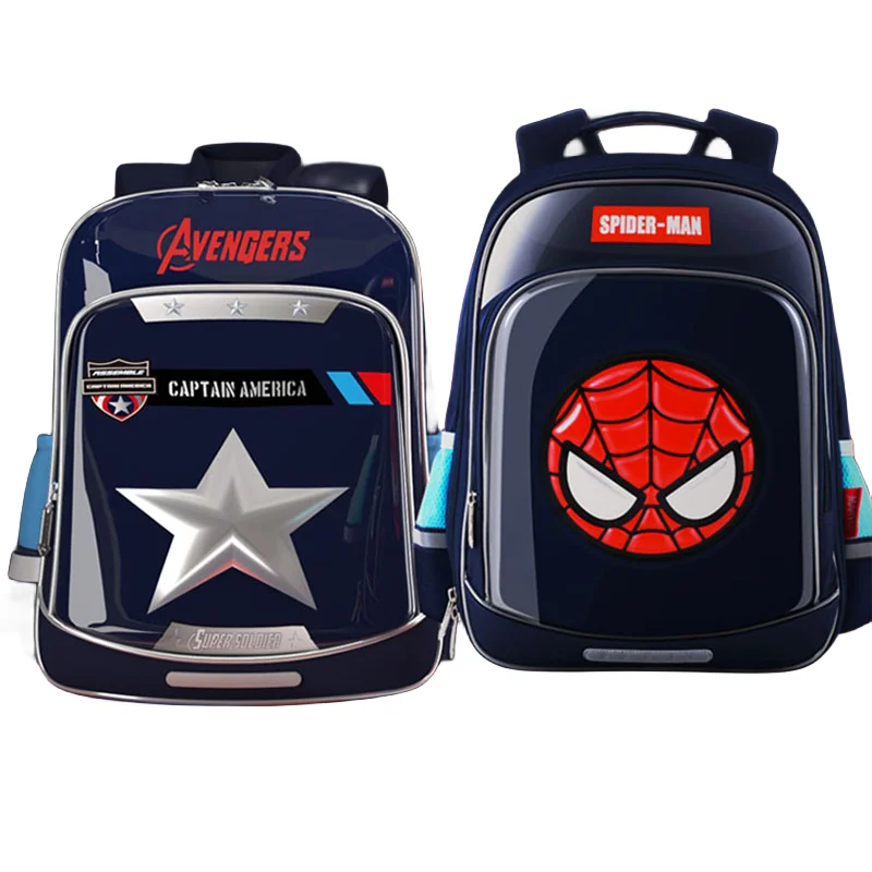 Marvel Cartoon Captain America Spider-Man Student School Bag Boys Creative Cute Children Grades 1-6 Large-capacity Backpack Set
Marvel Cartoon Captain America Spider-Man Student School Bag Boys Creative Cute Children Grades 1-6 Large-capacity Backpack Set