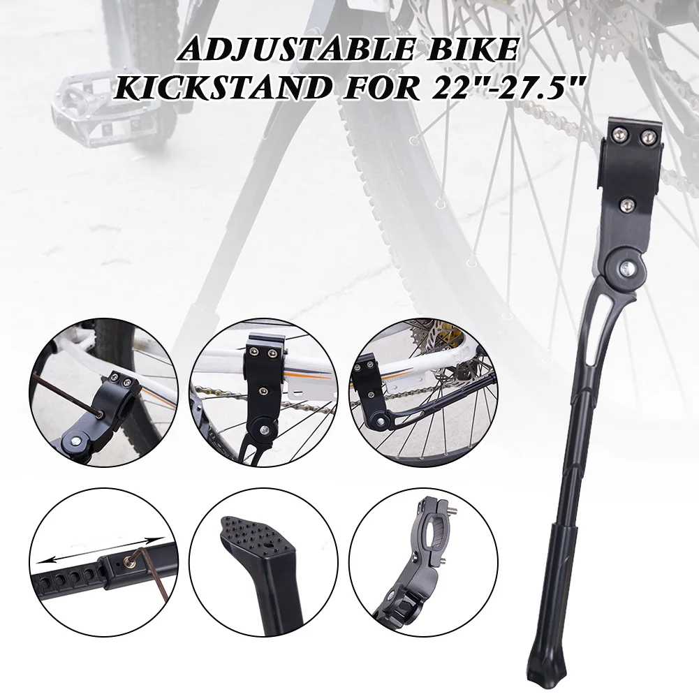 1Pcs Verstelbare Fiets Kickstand Aluminium Mtb Road Bike Side Rear Kick Stand Parking Ondersteunt Schroeven Rubber Pakkingen
1Pcs Verstelbare Fiets Kickstand Aluminium Mtb Road Bike Side Rear Kick Stand Parking Ondersteunt Schroeven Rubber Pakkingen