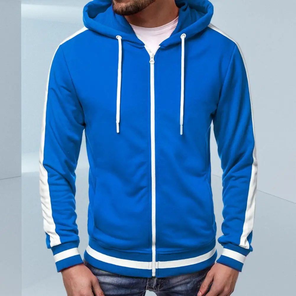 Men Sweatshirt Coat Men Hoodie Coat Contrast Color Splicing Stripe Hoodie Coat Stylish Men's Slim Fit Fleece Lining Sweatshirt
Men Sweatshirt Coat Men Hoodie Coat Contrast Color Splicing Stripe Hoodie Coat Stylish Men's Slim Fit Fleece Lining Sweatshirt