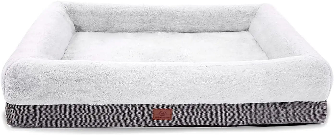 Orthopedic Dog Bed for Large Dogs and Medium Dogs, Dog Sofa Bed with Waterproof Liner Pad and Removable Washable Cover, Dog Mat
Orthopedic Dog Bed for Large Dogs and Medium Dogs, Dog Sofa Bed with Waterproof Liner Pad and Removable Washable Cover, Dog Mat