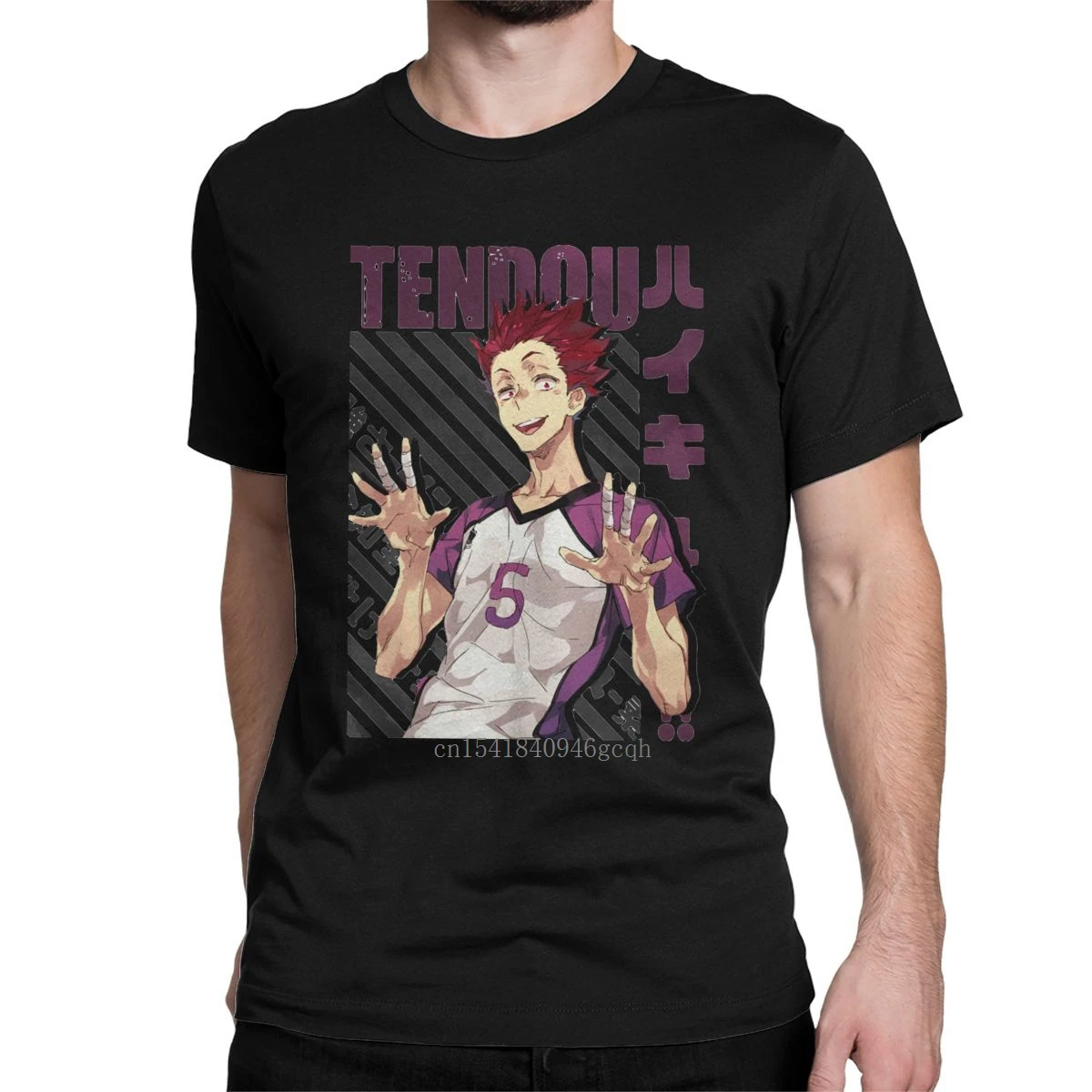 Haikyuu Satori Tendou T Shirt for Men 100% Cotton Funny T-Shirt Round Collar Volleyball Sports Tee Shirt Tops Plus Size
Haikyuu Satori Tendou T Shirt for Men 100% Cotton Funny T-Shirt Round Collar Volleyball Sports Tee Shirt Tops Plus Size