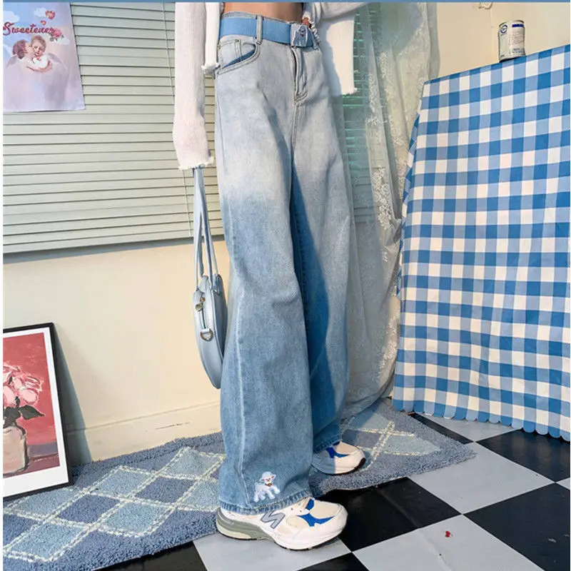 BTFG 2022 Autumn New Lamb Plus Size Street Y2k High Waist Jeans Female Korean Casual Fashion Slim Straight Loose Wide Leg Jeans
BTFG 2022 Autumn New Lamb Plus Size Street Y2k High Waist Jeans Female Korean Casual Fashion Slim Straight Loose Wide Leg Jeans