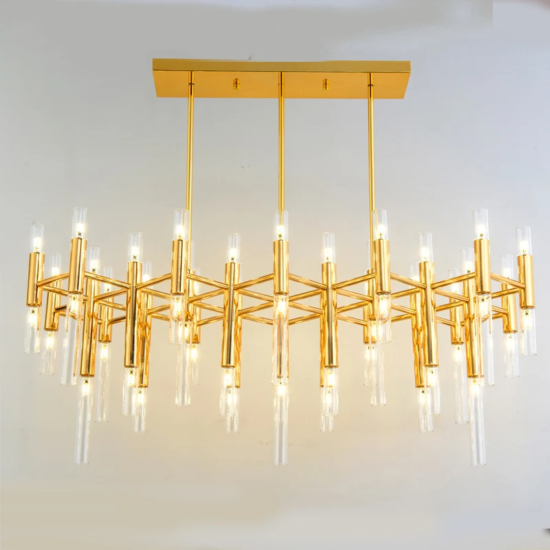 Postmodern light luxury living room chandelier LED creative personality restaurant high-end home bedroom kitchen chandelier
Postmodern light luxury living room chandelier LED creative personality restaurant high-end home bedroom kitchen chandelier