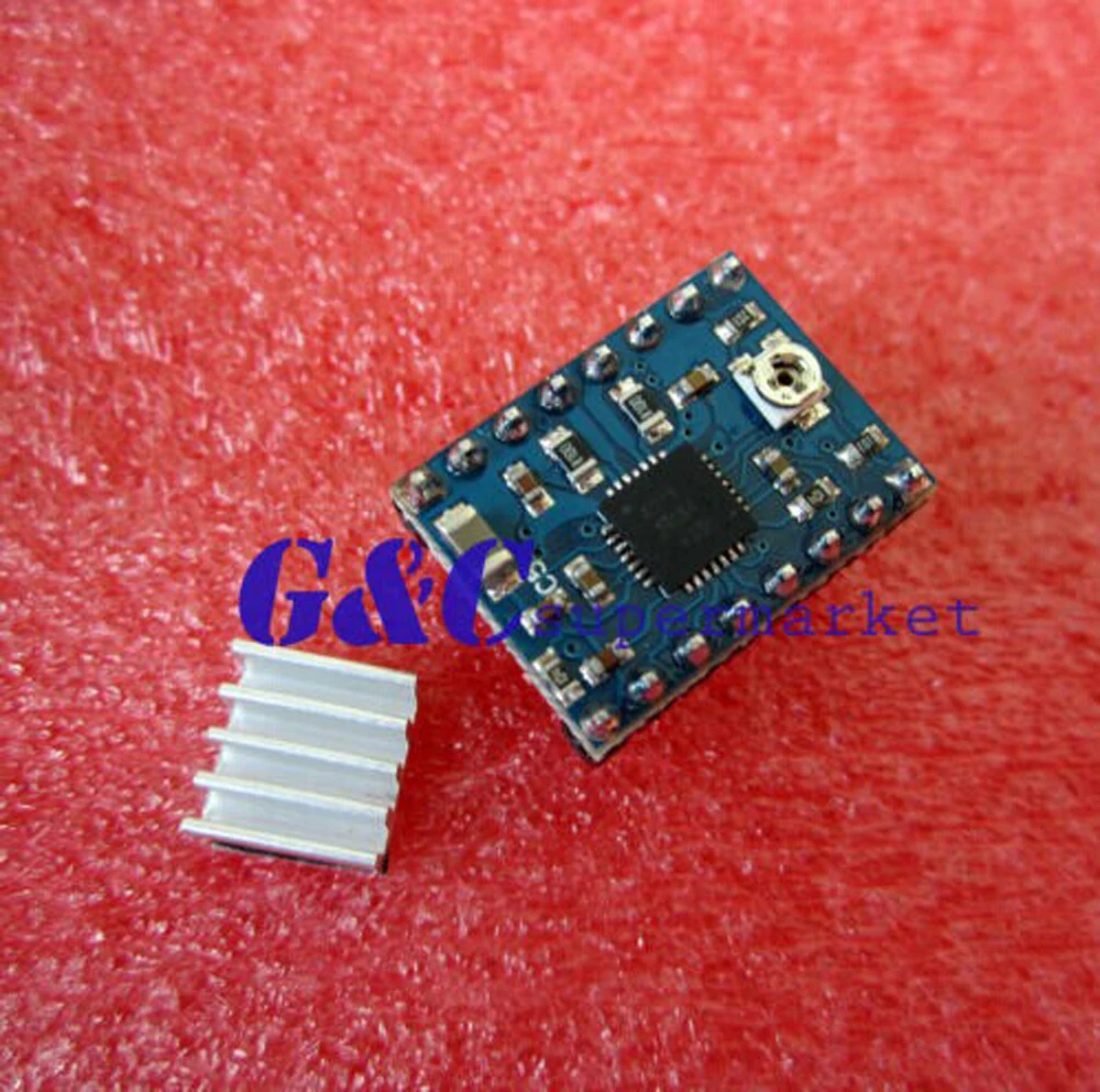 

5 A4988 Stepper Driver Modules Pololodiy Electronics Accessories Compatible Boards for Reprap Prusa Mendel diy electronics