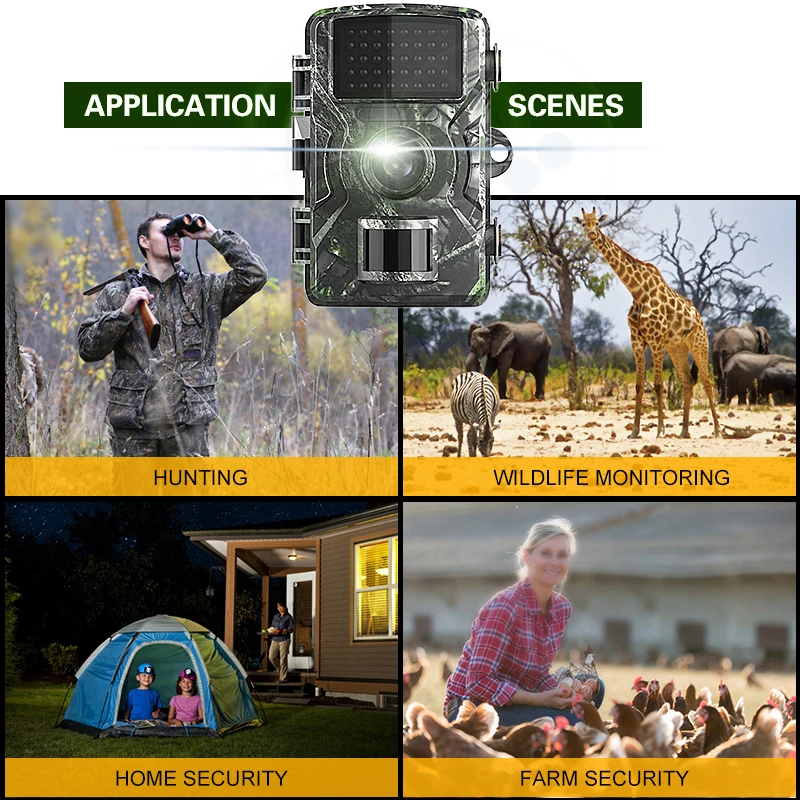 Anti Hunting Cameras Hunting Camera -20~+70℃ 1920*1080P 2.0TFT Color Screen IP66 Waterproof Security Clear Images
Anti Hunting Cameras Hunting Camera -20~+70℃ 1920*1080P 2.0TFT Color Screen IP66 Waterproof Security Clear Images