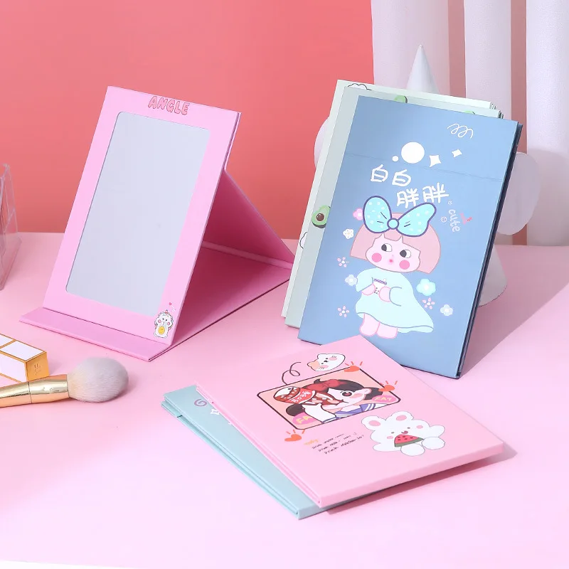 Cute Creative Folding Mirror Pocket Rectangular Desktop Cartoon Dressing Mirror Portable Compact Makeup Folding Princess Mirror
Cute Creative Folding Mirror Pocket Rectangular Desktop Cartoon Dressing Mirror Portable Compact Makeup Folding Princess Mirror