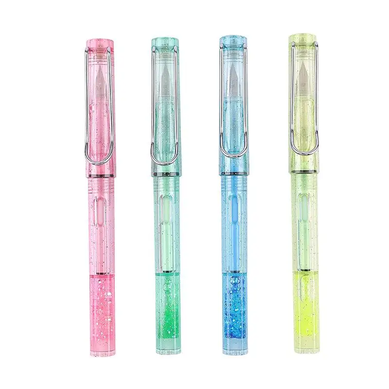1Pc Solid Color Creative Quicksand Pen Business Office Student School Stationery Supplies Pens Children Students Gifts
1Pc Solid Color Creative Quicksand Pen Business Office Student School Stationery Supplies Pens Children Students Gifts