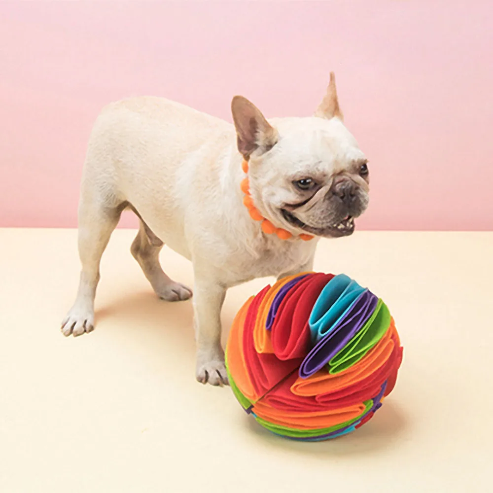 Pet Sniffing Ball Puppy Dogs Increase Foldable IQ Training Games Nose Work Sniff Pad Slow Eat Pet Puzzle Toy Products
Pet Sniffing Ball Puppy Dogs Increase Foldable IQ Training Games Nose Work Sniff Pad Slow Eat Pet Puzzle Toy Products