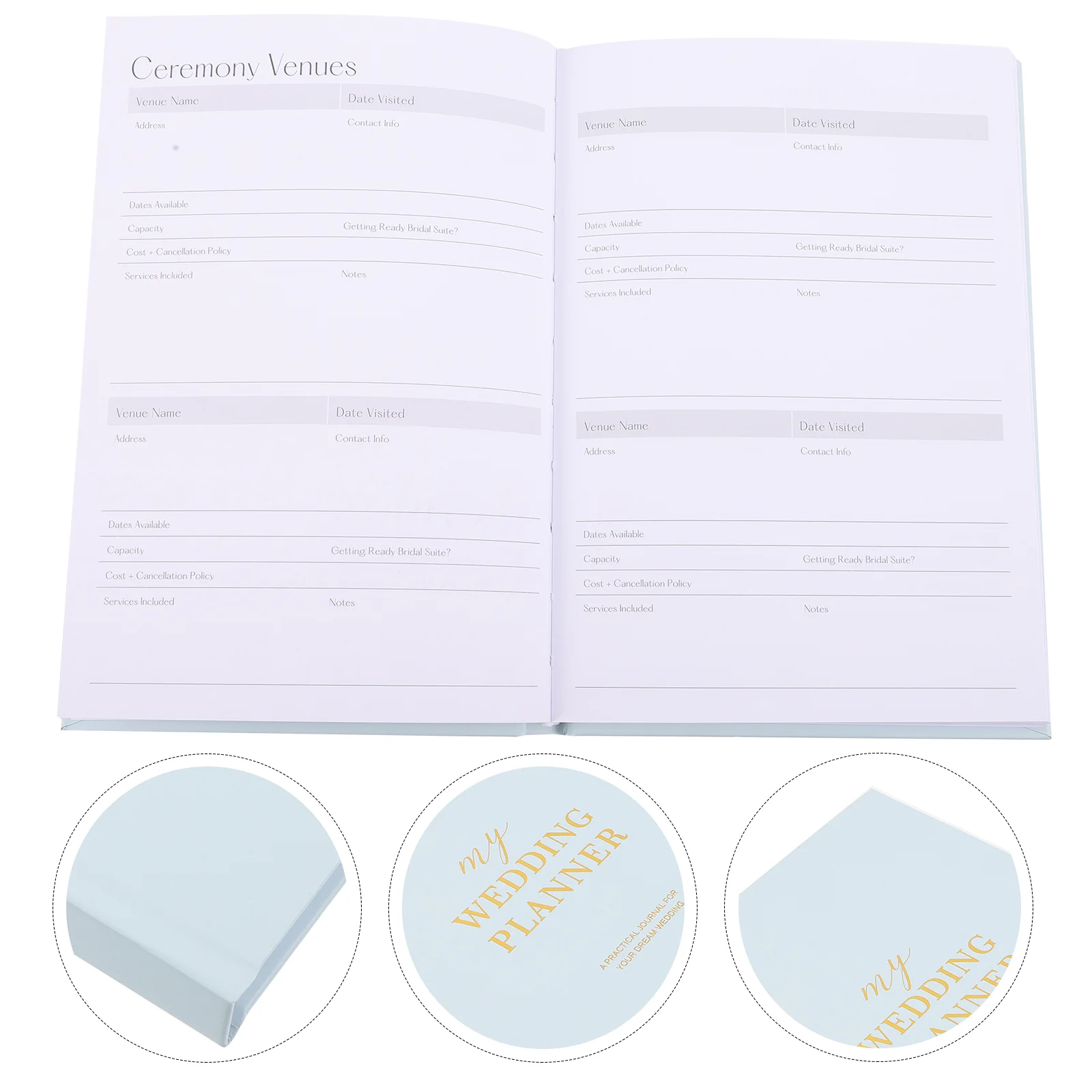 Wedding Planner Notepad Notebook Writing Bride Countdown Calendar Exquisite Delicateengagement Gift Decorative Elegant
Wedding Planner Notepad Notebook Writing Bride Countdown Calendar Exquisite Delicateengagement Gift Decorative Elegant