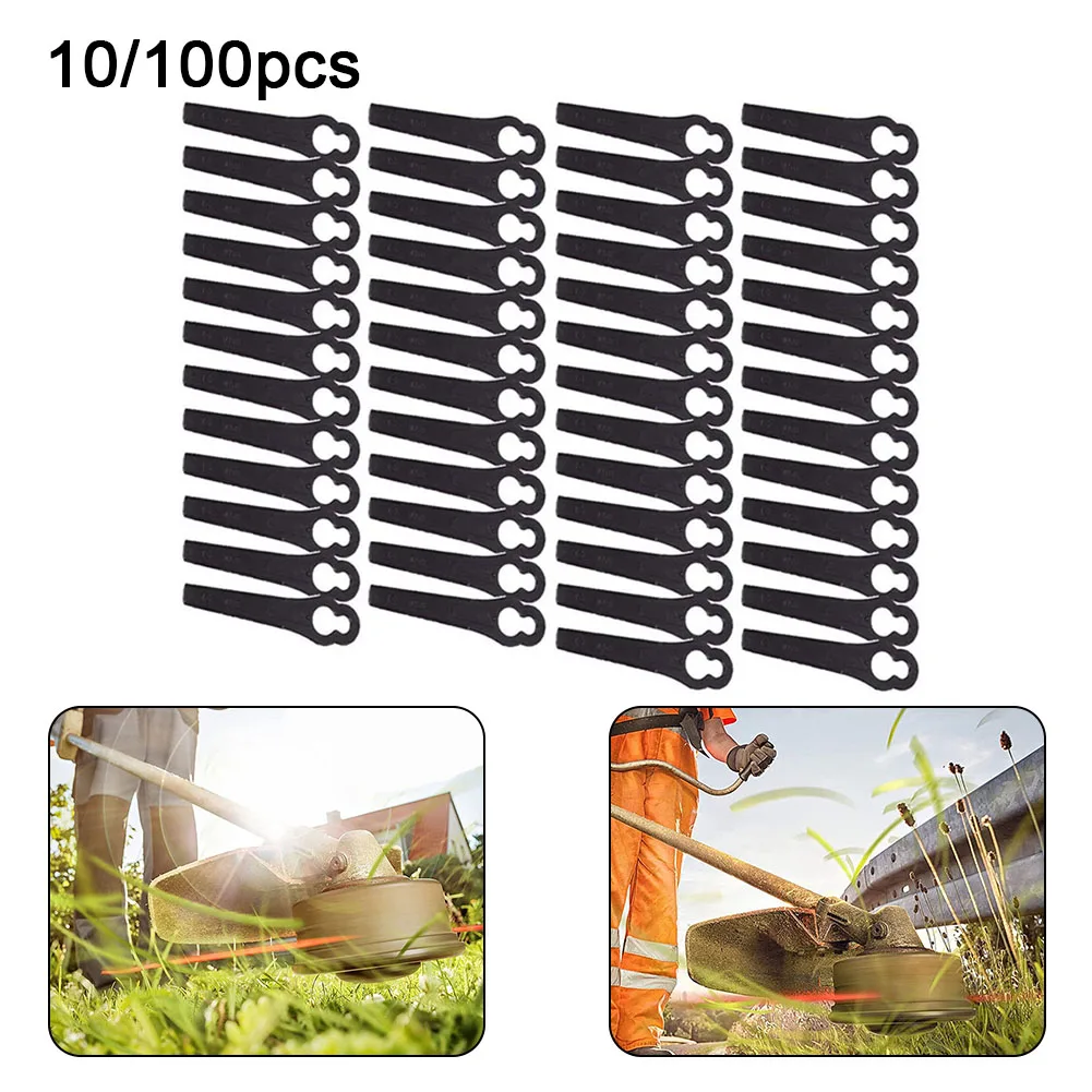 10/100pcs Plastic Replacement Blade Lawn Mower Blades Black Blades For Gardenline Cordless Lawnmower GLART 18 Li Mower Trimmer
10/100pcs Plastic Replacement Blade Lawn Mower Blades Black Blades For Gardenline Cordless Lawnmower GLART 18 Li Mower Trimmer