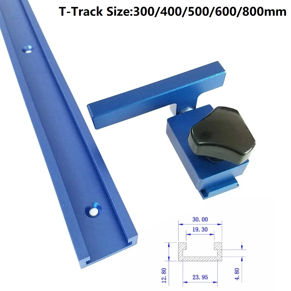 2Pcs 300/400/500/600/800mm T-Slot Miter Track Stop And 1 T-Track Set For Router Table For T Screw Quick Acting Clamp
2Pcs 300/400/500/600/800mm T-Slot Miter Track Stop And 1 T-Track Set For Router Table For T Screw Quick Acting Clamp