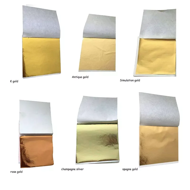 8.5x9cm Art Craft Imitation Gold Sliver Copper Foil Papers Leaf Leaves Sheets Gilding DIY Craft Decor Design Paper
8.5x9cm Art Craft Imitation Gold Sliver Copper Foil Papers Leaf Leaves Sheets Gilding DIY Craft Decor Design Paper