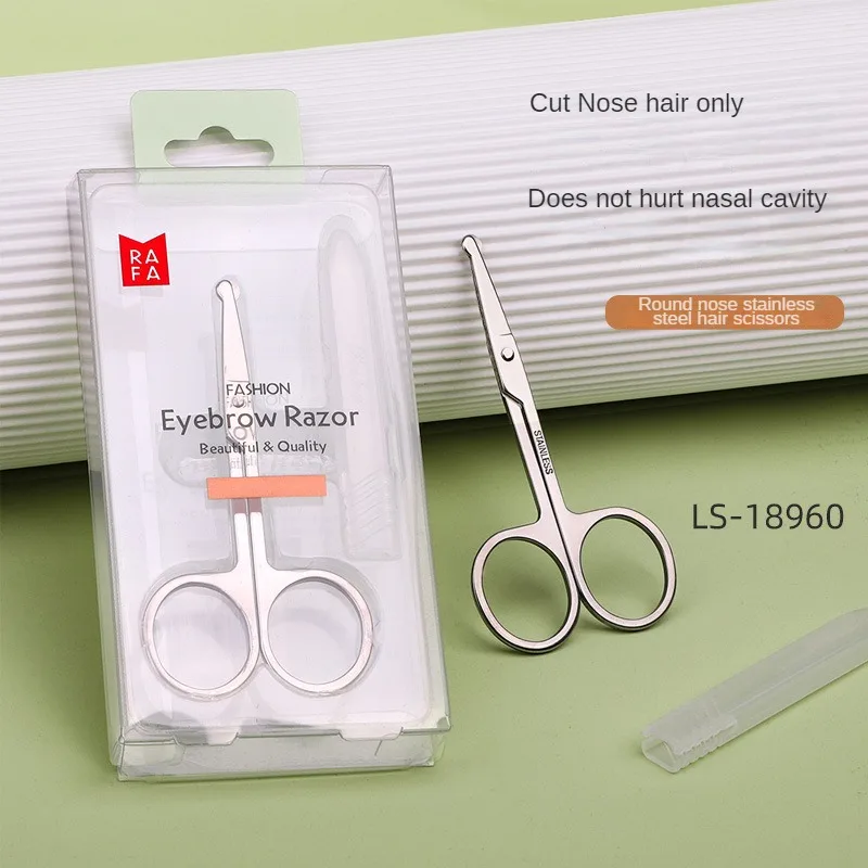 Nose Hair Scissors Quick Shear Beauty Scissors Stainless Steel Make Up Beard Trimmer Feel Comfortable Clippers Eyebrow Scissors
Nose Hair Scissors Quick Shear Beauty Scissors Stainless Steel Make Up Beard Trimmer Feel Comfortable Clippers Eyebrow Scissors