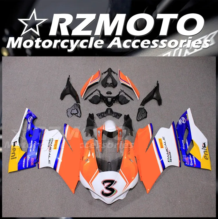 Injection Mold New ABS Motorcycle Fairings Kit Fit for Ducati 959 1299 Panigale s 2015 2016 15 16 Bodywork set 3
Injection Mold New ABS Motorcycle Fairings Kit Fit for Ducati 959 1299 Panigale s 2015 2016 15 16 Bodywork set 3