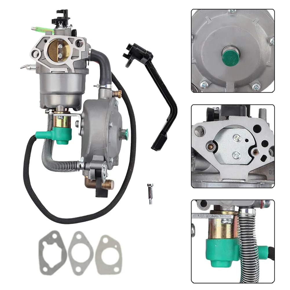 Dual Fuel Carburetor LPG Conversion Gas Generator For Honda GX390 188F 4.5-5.5KW Garden Power Tool Replacement Kits
Dual Fuel Carburetor LPG Conversion Gas Generator For Honda GX390 188F 4.5-5.5KW Garden Power Tool Replacement Kits