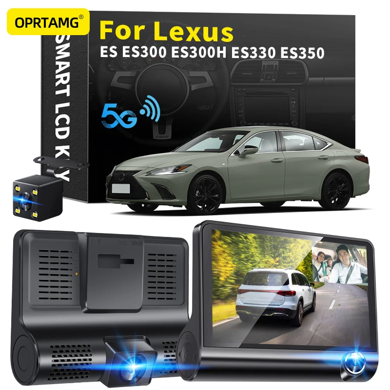 OPRTAMG Dash Cam 540C6 Car DVR 3 Cameras Lens 4.0 Inch 1080P dashcam For Lexus ES ES300 ES300H ES330 ES350 1994-2020 2021 2022 
OPRTAMG Dash Cam 540C6 Car DVR 3 Cameras Lens 4.0 Inch 1080P dashcam For Lexus ES ES300 ES300H ES330 ES350 1994-2020 2021 2022