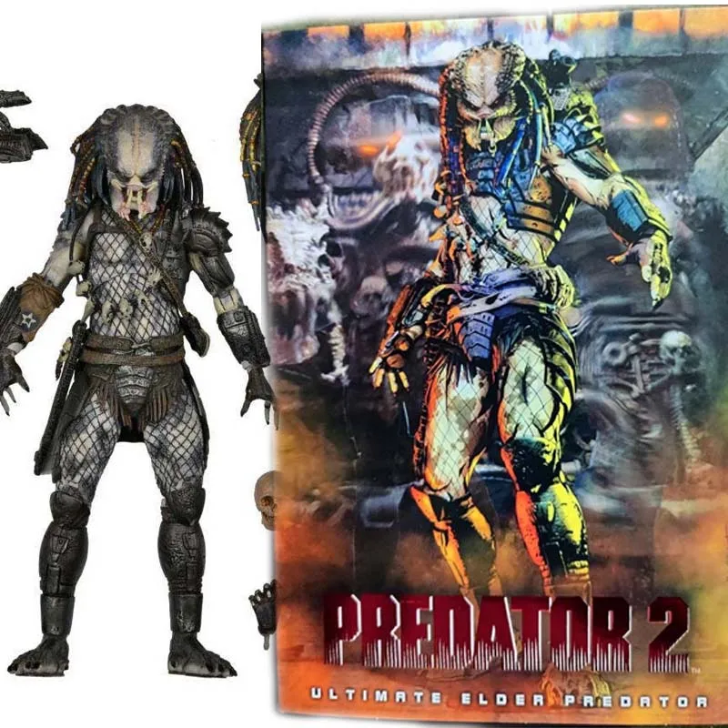 NECA Anime Predator YAUTJA Greyback Elder P2 Action Figure Movable Model Figures Doll Kids Toy Fans Gift
NECA Anime Predator YAUTJA Greyback Elder P2 Action Figure Movable Model Figures Doll Kids Toy Fans Gift