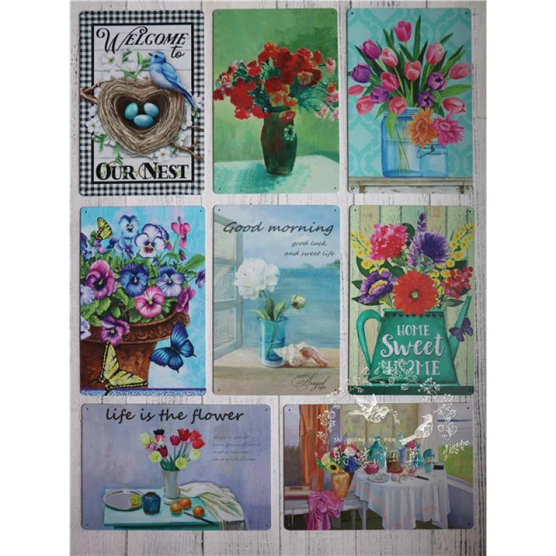 Wholesale 2 Pieces Wholesale a Variety of Vintage Flowers Iron Skin Painting Garden Garden Garden Garden Wall Decoration Wall De
Wholesale 2 Pieces Wholesale a Variety of Vintage Flowers Iron Skin Painting Garden Garden Garden Garden Wall Decoration Wall De