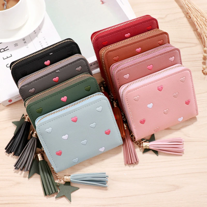 1PC Women Small Wallet Ladies Mini Tassel Wallet Cute Girl Short Zipper Lovely PU Leather Coin Purse Female Hand Wallet Purse
1PC Women Small Wallet Ladies Mini Tassel Wallet Cute Girl Short Zipper Lovely PU Leather Coin Purse Female Hand Wallet Purse