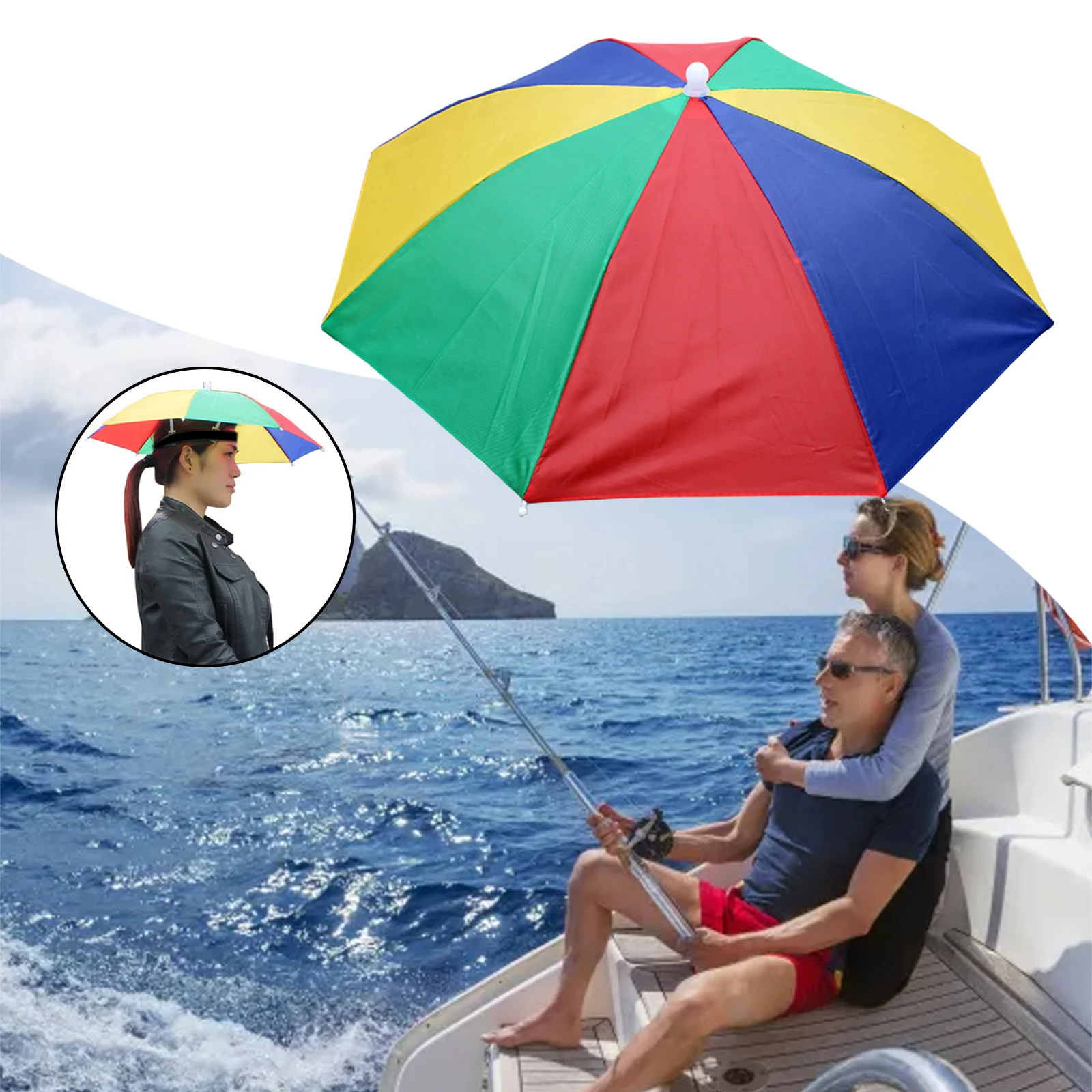1*umbrella Hat Outdoor Sun Shade Waterproof Camping Fishing Headwear Cap Foldable Fishing Hat Great For Fishing, Hiking
1*umbrella Hat Outdoor Sun Shade Waterproof Camping Fishing Headwear Cap Foldable Fishing Hat Great For Fishing, Hiking