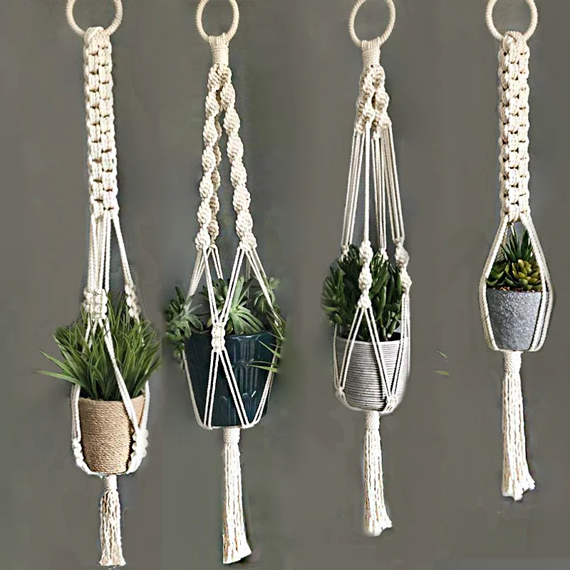 Handmade macrame plant holder pot hanging
Handmade macrame plant holder pot hanging