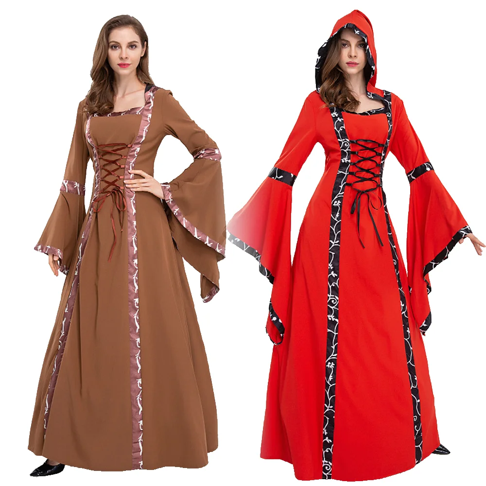 Halloween European and American Court Dress Dress Costume Cosplay Anime Female Stage Play Costume
Halloween European and American Court Dress Dress Costume Cosplay Anime Female Stage Play Costume